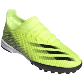 Adidas X Ghosted.3 Tf Jr FW6926 football boots multicolored yellows 3