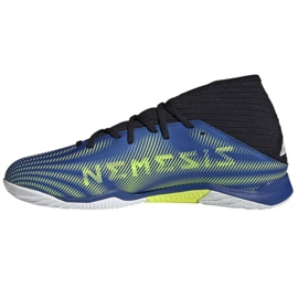 Adidas Nemeziz.3 In M FW7409 football boots white, blue, black blue 1