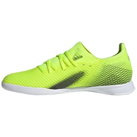 Adidas X Ghosted.3 In M FW6937 football boots white, neon yellow green 1