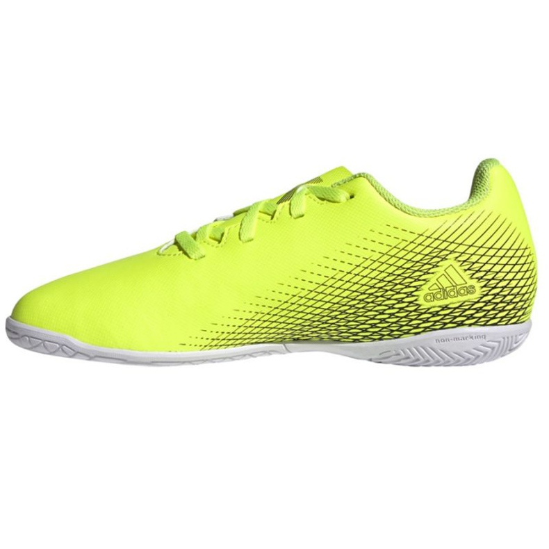 Adidas X Ghosted.4 In Jr FW6923 football boots green, yellow neon green 1