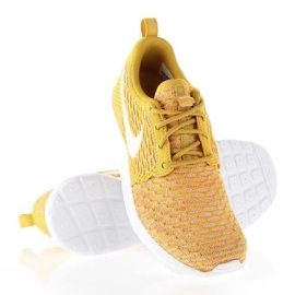 Nike Rosherun Flyknit W 704927-700 shoes orange 1