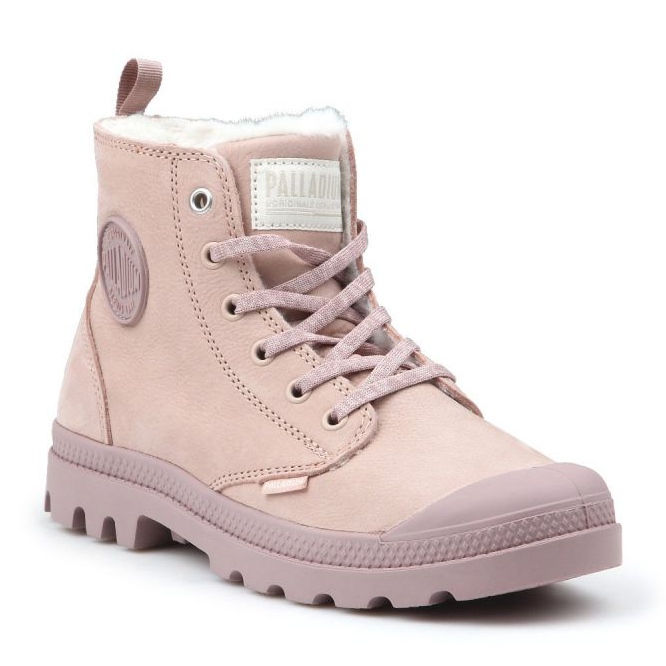 Shoes Palladium Pampa Hi Z Wl W 95982-671-M pink 1
