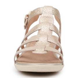 Sandals Geox D Sand Vega AW D72R6A-000KY-C2012 blue golden 2