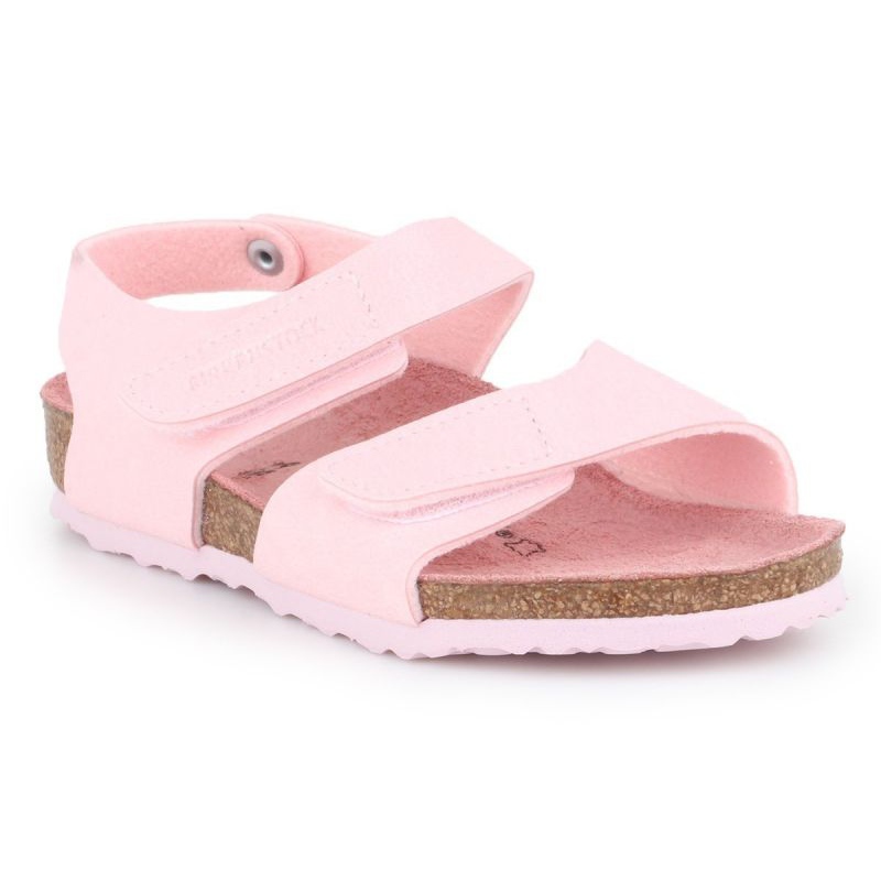 Pink top birkenstocks kids