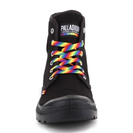 Palladium Pampa Pride Black Rainbow W 76521 054 M shoes Black Fashion shoes
