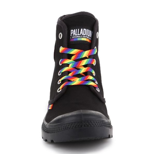 Shoes Palladium Pampa Pride Black / Rainbow W 76521-054-M 2