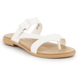 Crocs Tulum Toe Post Sandal W 206108-1CQ white 1