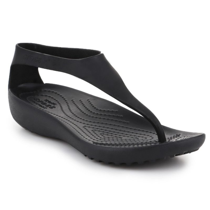 Crocs serena flip flop sales