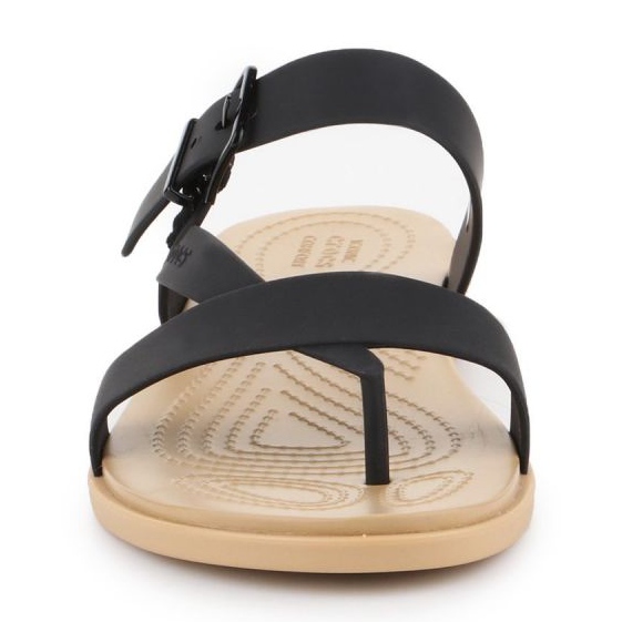 Crocs Tulum Toe Post Sandal W 206108-00W black 2 Crocs Tulum Toe Post Sandal W 206108-00W black 2
