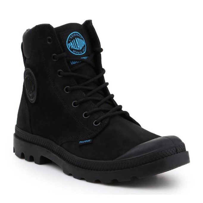 Palladium Pampa Cuff Wp Lux 73231-001-M shoes black 1 Palladium Pampa Cuff Wp Lux 73231-001-M shoes black 1
