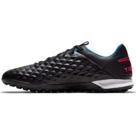 Nike Tiempo Legend 8 Pro Tf M AT6136 090 soccer shoes black black 1 Nike Tiempo Legend 8 Pro Tf M AT6136 090 soccer shoes black black 1