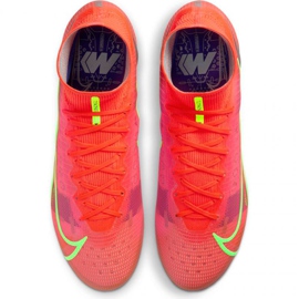 Nike Mercurial Superfly 8 Elite Fg M CV0958 600 soccer shoes orange oranges and reds 1