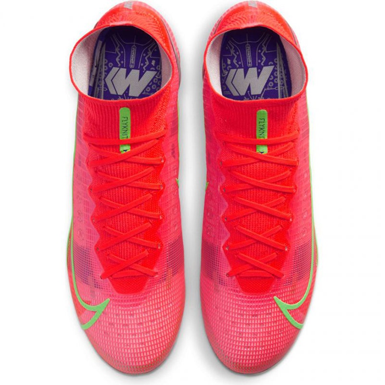 Nike Mercurial Superfly 8 Elite SG-PRO Ac M CV0960 600 football shoe orange oranges and reds 1