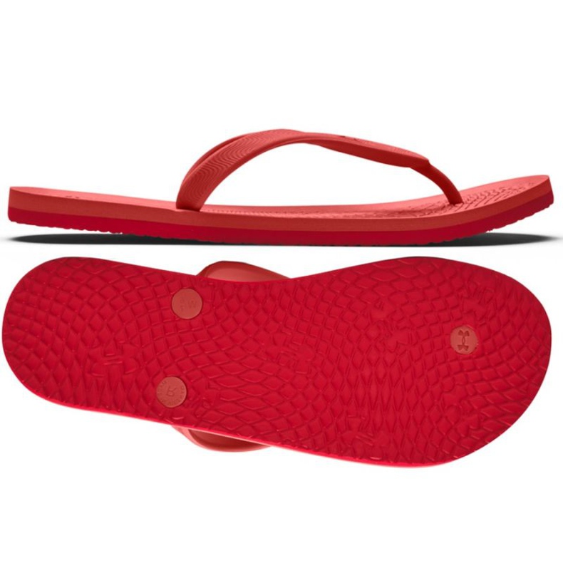 Under Armour Under Armor Atlantic Dune TW 3022 716 603 flip-flops red pink 1