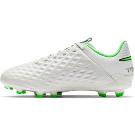 Nike Tiempo Legend 8 Academy Mg Jr AT5732 030 soccer shoes ivory white 1