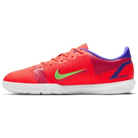 Nike Vapor 14 Academy Ic Jr CV0815 600 soccer shoes red oranges and reds 1