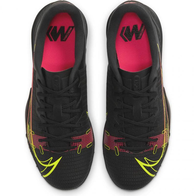 Nike Mercurial Vapor 14 Academy Tf Jr CV0822 090 soccer shoes black black 1