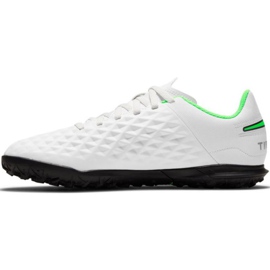 Nike Tiempo Legend 8 Club Tf Jr AT5883 030 football shoes white white 1 Nike Tiempo Legend 8 Club Tf Jr AT5883 030 football shoes white white 1