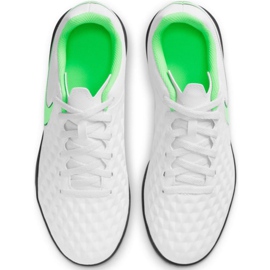 Nike Tiempo Legend 8 Club Tf Jr AT5883 030 football shoes white white 2