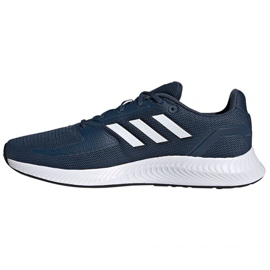 Adidas Runfalcon 2.0 M FZ2807 running shoes white navy blue 1