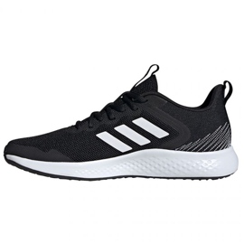 Adidas Fluidstreet M FW1703 running shoes black 1