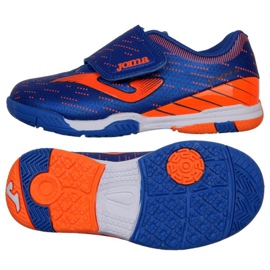 Joma Xpander 2104 In Jr XPJS2104INV football boots blue orange blue 1