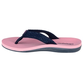 Kappa Pahoa W 242668-6721 flip-flops navy blue 1