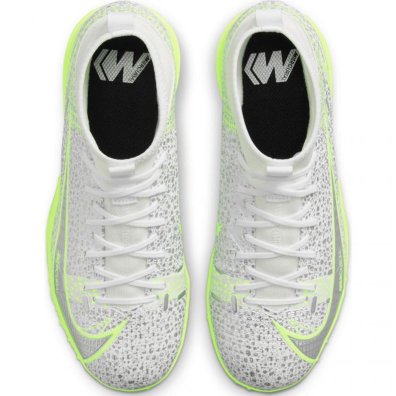 Nike Mercurial Superfly 8 Academy Tf Jr CV0789-107 football shoes grey silver 1