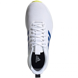 Adidas Fluidstreet M FY8459 running shoes white blue 1