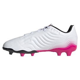 Adidas Copa Sense.3 Fg Jr FX1986 football boots navy blue, white, pink white 1