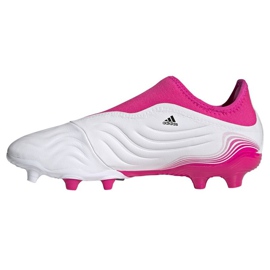 Adidas Copa Sense.3 Ll Fg M FW7268 football boots navy blue, white, pink white 1