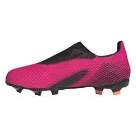 Adidas X Ghosted.3 Ll Fg Jr FY7281 football boots pink pink 1 Adidas X Ghosted.3 Ll Fg Jr FY7281 football boots pink pink 1