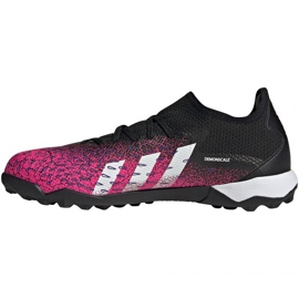 Adidas Predator Freak.3 L Tf M FW7520 football boots black, black, pink black 1