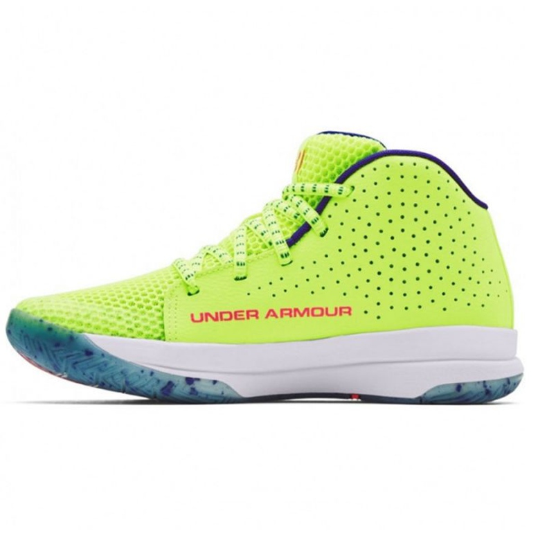 Under Armour Under Armor Gs Jet Splash Jr 3024 120 300 basketball shoe yellow yellow 1
