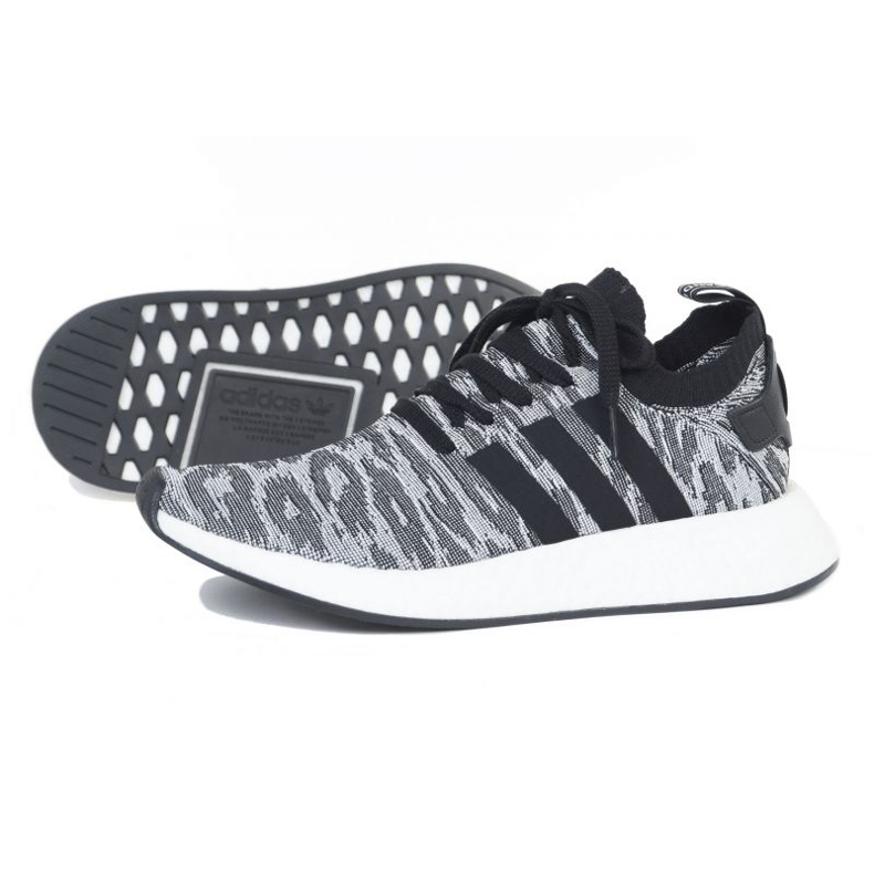 Shoes adidas NMD_R2 Pk M BY9409 black grey 1
