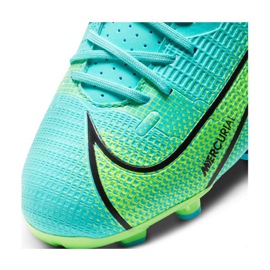 Nike Vapor 14 Academy Mg Jr CV0811-403 football shoes blue-green green 1
