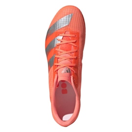 Adidas Adizero Md Spikes EE4605 running spike shoes pink 2