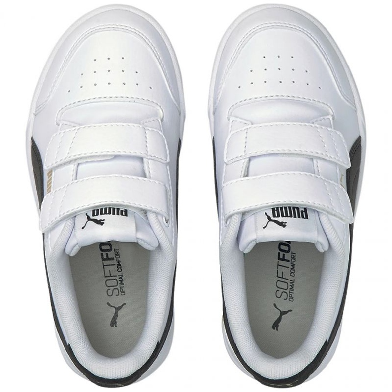 Puma Shuffle V Ps Jr 375689 02 white black 1