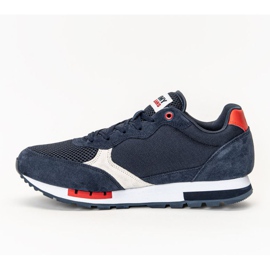 Shoes Tommy Hilfiger Jeans Retro Runner Mix M EM0EM00699-C87 white navy blue 1