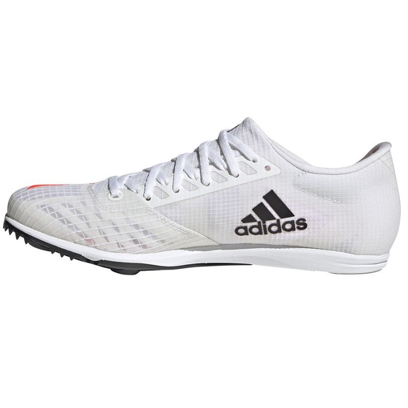 adidas gazelle silver green womens adidas Adizero Distancestar (White/Black) 13