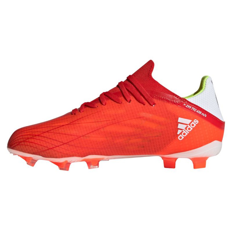 Adidas X Speedflow.1 Fg Jr FY3284 football boots red oranges and reds 1
