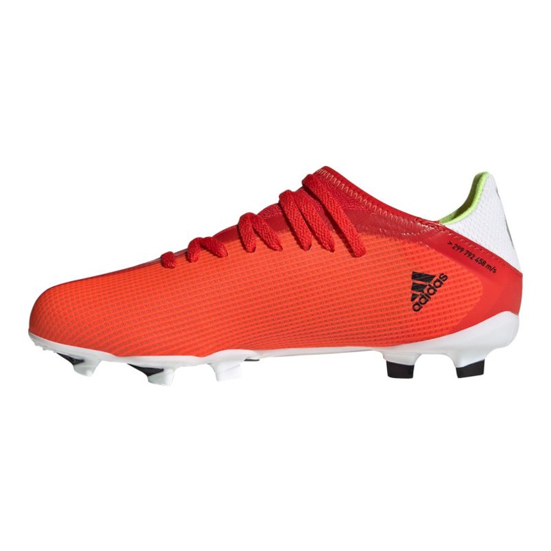 Adidas X Speedflow.3 Fg Jr FY3304 football boots multicolored oranges and reds 1