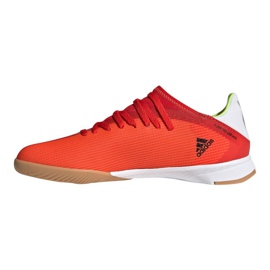 Adidas X Speedflow.3 In Jr FY3314 football boots multicolored oranges and reds 1