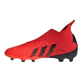 Adidas Predator Freak.3 Ll Fg Jr FY6296 football boots multicolored oranges and reds 1
