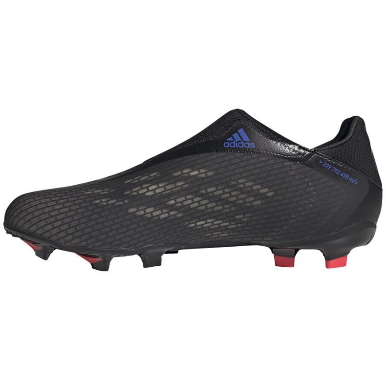 Adidas X Speedflow.3 Ll Fg M FY3273 football boots black black 1 Adidas X Speedflow.3 Ll Fg M FY3273 football boots black black 1