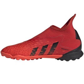 Adidas Predator Freak.3 Ll Tf Jr FY7869 football boots multicolored oranges and reds 1