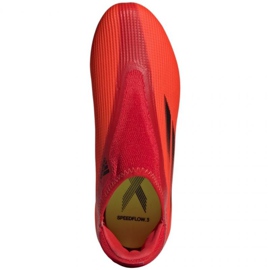 Adidas X Speedflow.3 Fg Ll Jr FY3257 football boots multicolored oranges and reds 1