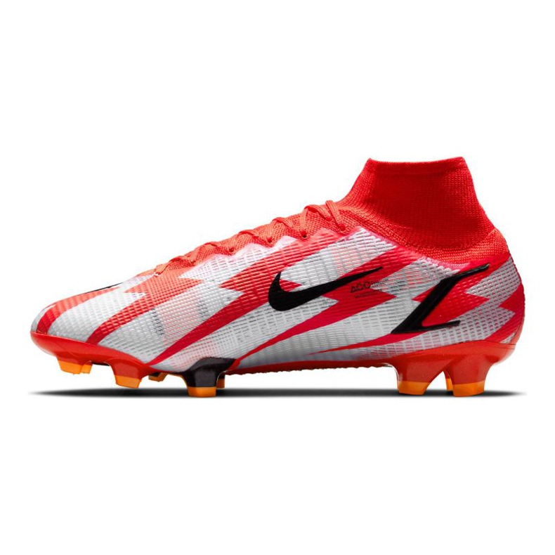 Nike Mercurial Superfly 8 Elite CR7 Fg M DB2858-600 football shoes white, red oranges and reds 1 Nike Mercurial Superfly 8 Elite CR7 Fg M DB2858-600 football shoes white, red oranges and reds 1
