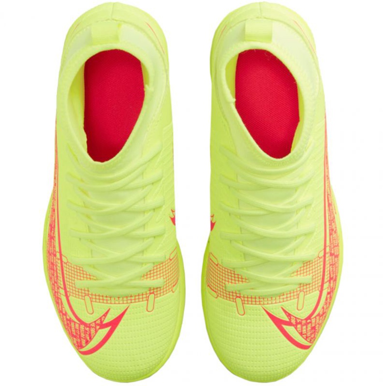 Indoor shoes Nike Mercurial Superfly 8 Club Ic Jr CV0792-760 yellow yellow 1
