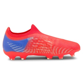 Puma Ultra 3.3 Fg / Ag Jr 106529-01 football boots red oranges and reds 1
